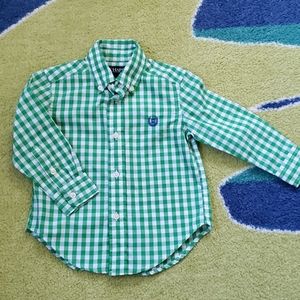 NWOT 2T CHAPS button down shirt boys toddler